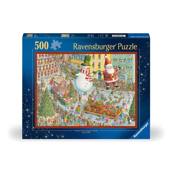 500pc Ravensburger Here Comes Christmas Jigsaw Puzzle 49x36cm Kids/Family 12y+