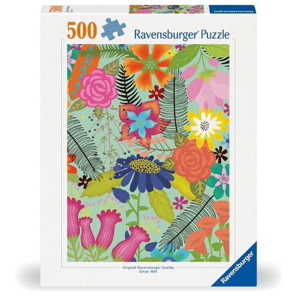 500pc Ravensburger WT Flowerjungle Jigsaw Puzzle 49x36cm Kids/Family 12y+
