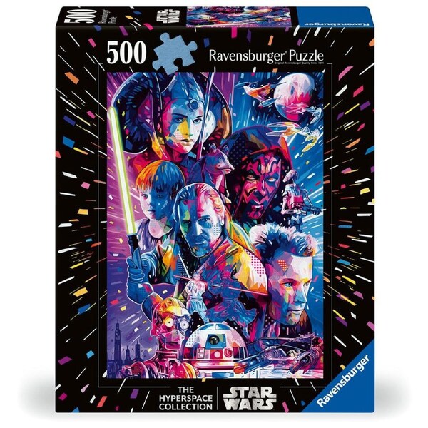 500pc Ravensburger Star Wars The Phantom Menace Jigsaw Puzzle 50x70cm 12y+