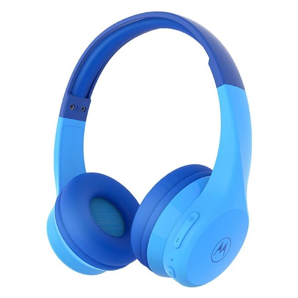 MOTO JR300 Kids Wireless Headphones - Light Blue