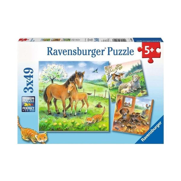 3x 49pc Ravensburger WT Science/Professional Kids/Children Jigsaw Puzzle 5y+