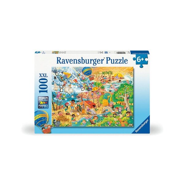 100pc Ravensburger WT 4 Seasons Kids/Children Jigsaw Puzzle 49x36cm 6y+