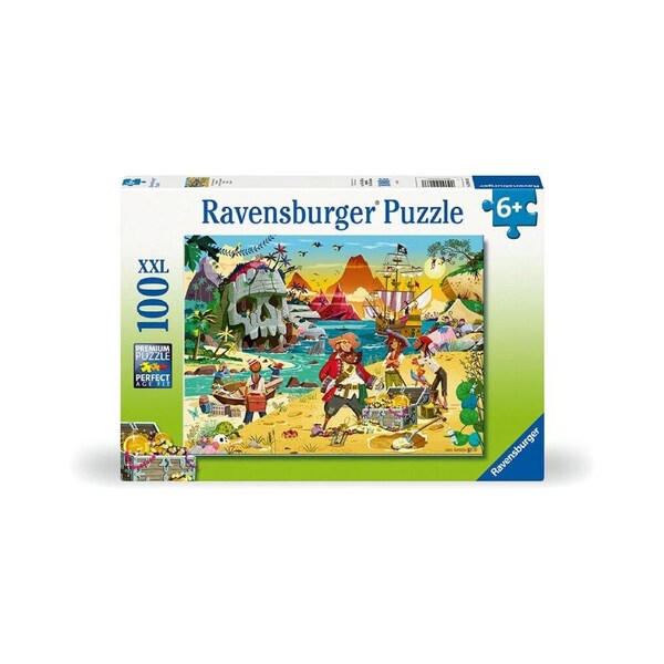 100pc Ravensburger Treasure! Kids/Children Jigsaw Puzzle Play Toy 49x36cm 6y+