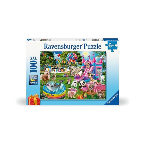 100pc Ravensburger Tiara Birthday Party Kids/Children Jigsaw Puzzle 49x36cm 6y+