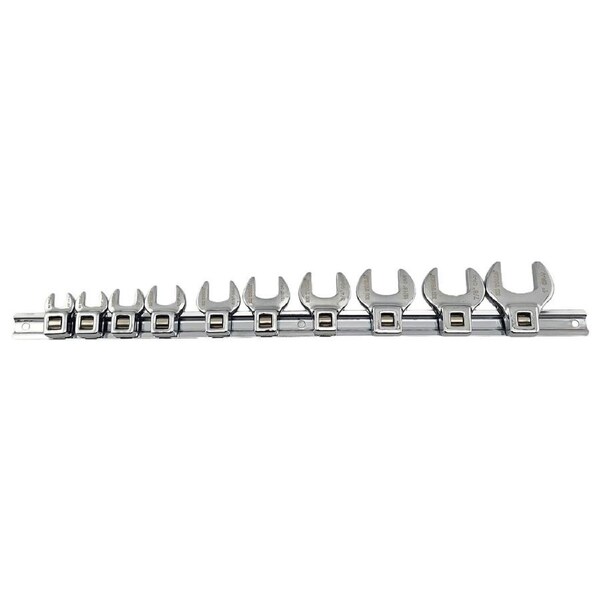 KC Tools 10 Piece 3/8" Drive AF Crowsfoot Wrench Set - 10188