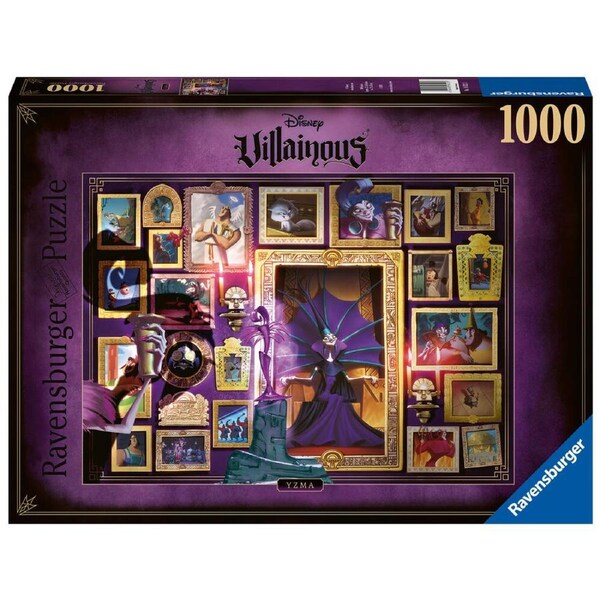 1000pc Ravensburger Disney Villainous Yzma Jigsaw Puzzle Game 70x50cm 14y+
