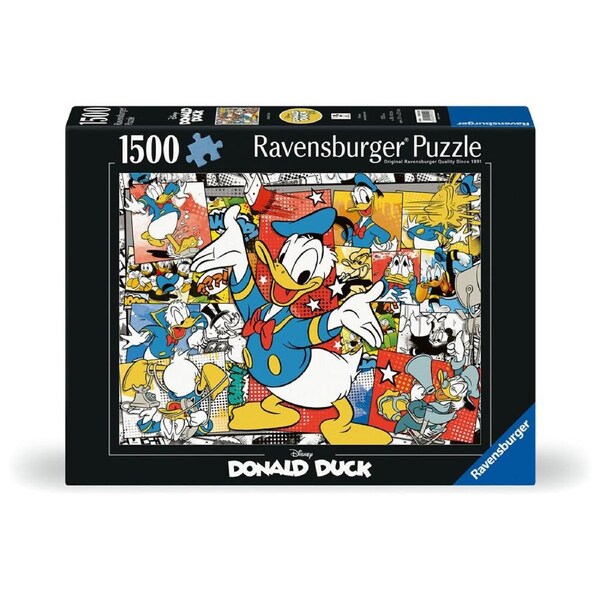 1500pc Ravensburger WT Donald Duck 1500p Jigsaw Puzzle Kids/Teens Game 12y+