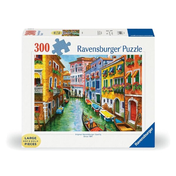 300pc Ravensburger Gondola Ride Jigsaw Puzzle Kids/Teens Tabletop Game 9y+