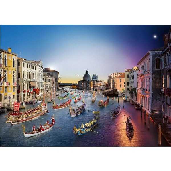 1000pc Ravensburger AT London Day to Night Jigsaw Puzzle Game 98x37.5cm 14y+