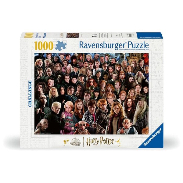 1000pc Ravensburger Challenge Harry Potter Jigsaw Puzzle Game 70x50cm 14y+