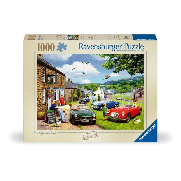 1000pc Ravensburger Leisure Days No.11 Day in the Dales Puzzle Game 70x50cm 14y+
