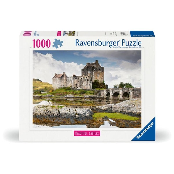 1000pc Ravensburger WT UK Castle Jigsaw Puzzle Kids/Children Game 70x50cm 14y+