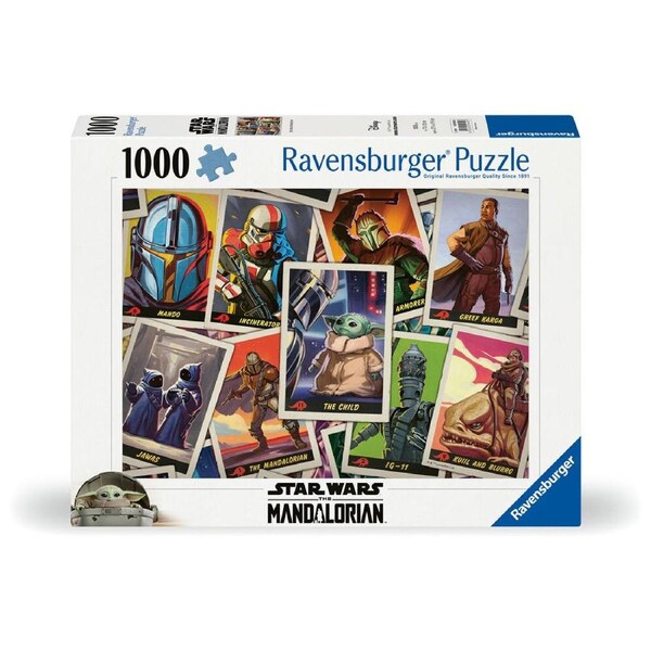 1000pc Ravensburger SW Star Wars Mandalorian Jigsaw Puzzle Game 70x50cm 14y+