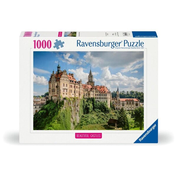 1000pc Ravensburger Sigmaringen Castle Germany Jigsaw Puzzle Game 70x50cm 14y+