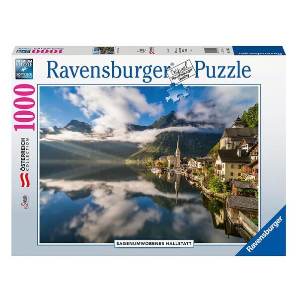 1000pc Ravensburger Mysterious Hallstatt Jigsaw Puzzle Kids Game 70x50cm 14y+