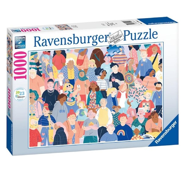 1000pc Ravensburger People Jigsaw Puzzle Kids/Children Game 70x50cm 14y+