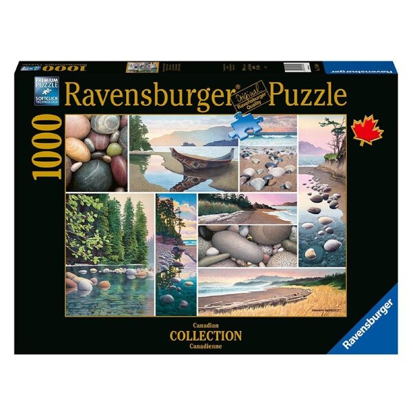 1000pc Ravensburger West Coast Tranquility Jigsaw Puzzle Kids Game 70x50cm 14y+