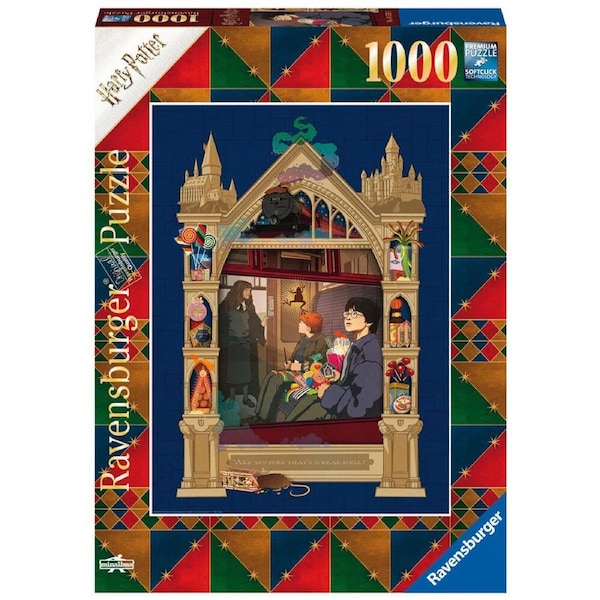 1000pc Ravensburger Harry Potter The Way To Hogwarts Puzzle Game 70x50cm