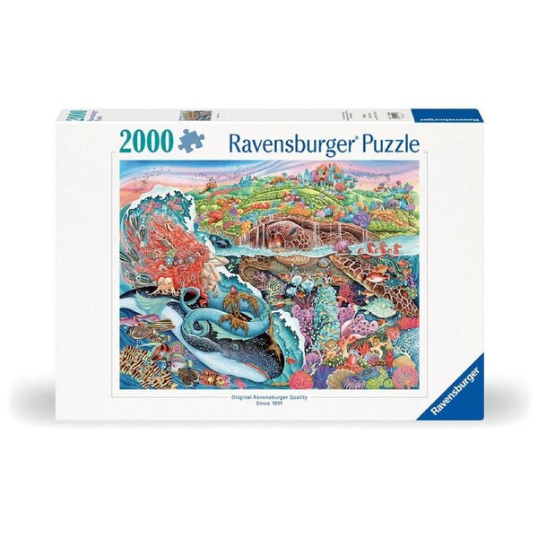 2000pc Ravensburger Thalassic Tale Jigsaw Puzzle Game Teens/Family 14y+