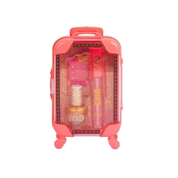 Wicked Mini Make Up Case Lip Gloss/Nail Polish/Nail Decals Kids/Child Pink 5y+