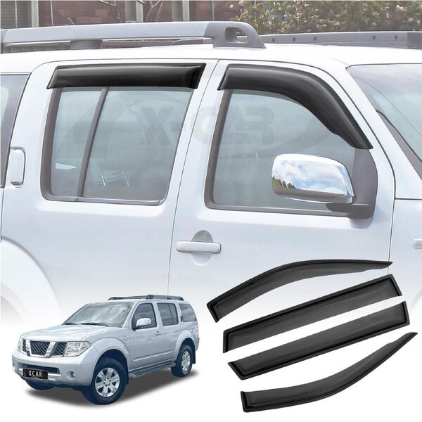Weathershields for Nissan Pathfinder R51 2005-2013 Car Weather Shields Wind Deflectors Window Sun Visor