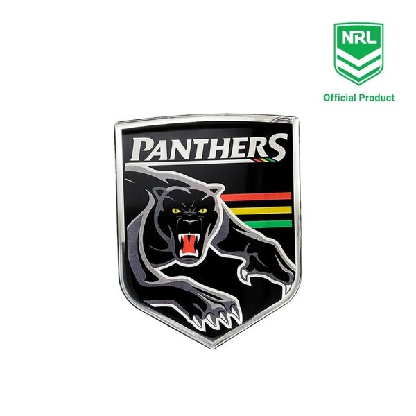 Penrith Panthers Logo Decal NRL Metal Car Emblem - Built for Die-Hard Supporters