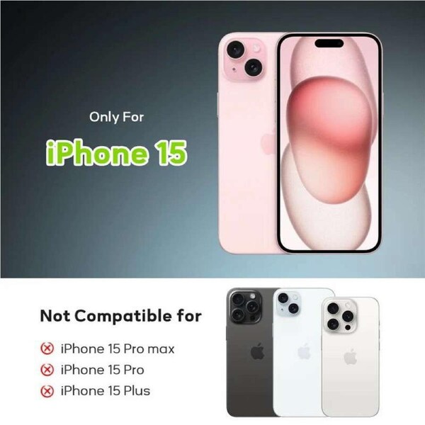 Tough On iPhone 16e / iPhone 15 Case Iron Shield with MagSafe Carbon Fiber