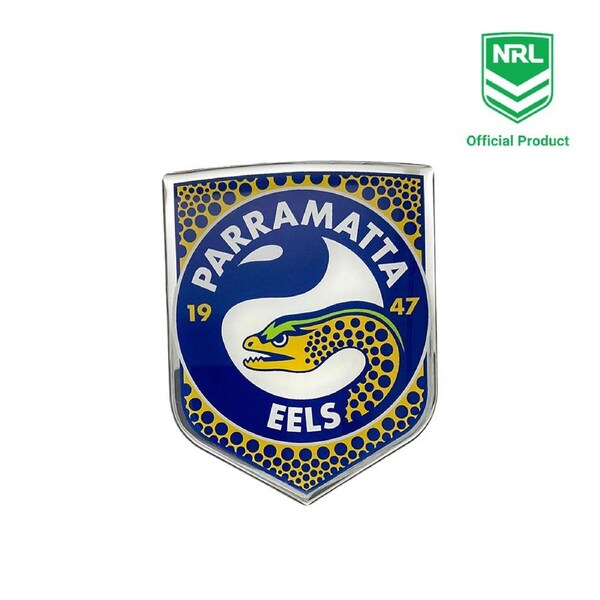 Parramatta Eels Logo Decal NRL Metal Car Emblem - Built for Die-Hard Supporters
