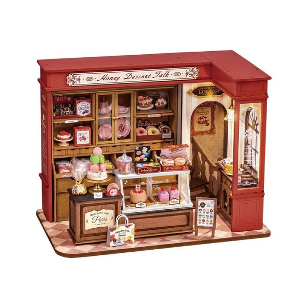 Robotime Rolife Honey Dessert Talk DIY Miniature House DG168