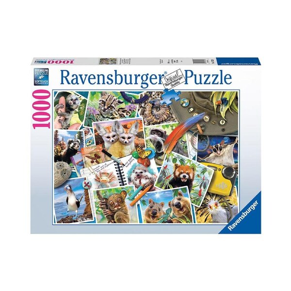 1000pc Ravensburger A Traveler Kids/Childrens Jigsaw Puzzle Toy 70x50cm 12y+