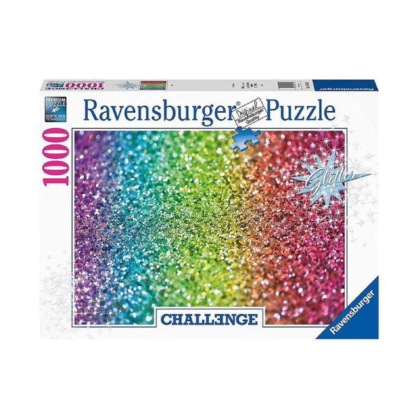 1000pc Ravensburger Glitter Kids/Childrens Jigsaw Puzzle Play Toy 70x50cm 14y+