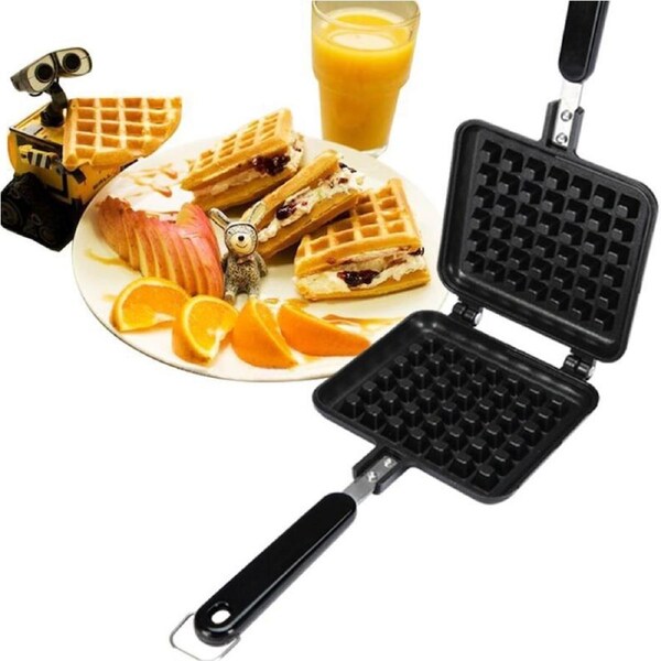 Iron Mould Maker Waffle Mold Waffle Baking Pan Single Head Non-stick Gas Stove