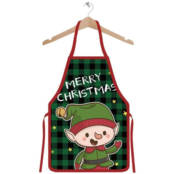 70x50CM Christmas Apron Funny XMAS Cooking Chef Costume