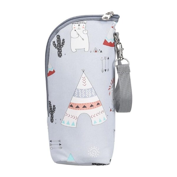 Portable Baby Feeding Milk Bottle Warmer Insulation Thermal Bag Baby Bottle Holder - Style 3