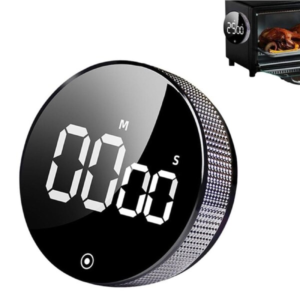 Digital Kitchen Timer LED Display Magnetic Countdown Countup Timer or Classroom Cooking Fitness Baking Studying