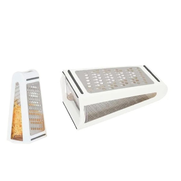 Double Sided Grater With Removable Container Kitchen Tool For Home