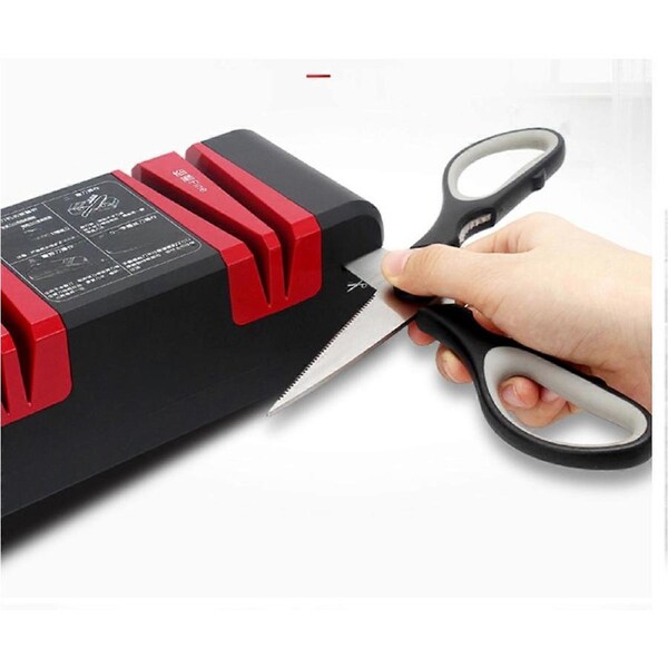 Electric knife sharpener household multifunctional grindstone high precision knife sharpener kitchen gadget 110V