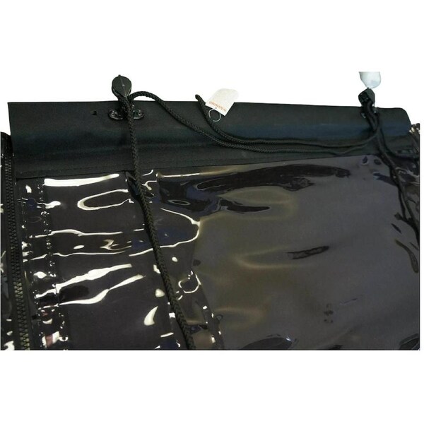 90 x 240cm PVC Blinds Tinted Charcoal Patio Bistro Outdoor Veranda Cafe Shade