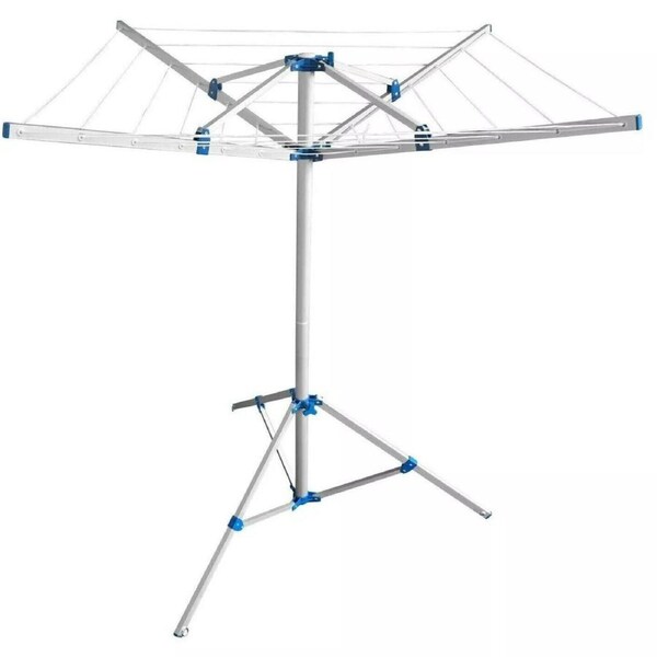 Portable Camping Clothesline Clothes Line Hanger Clothing 100cm x100cm x155cm