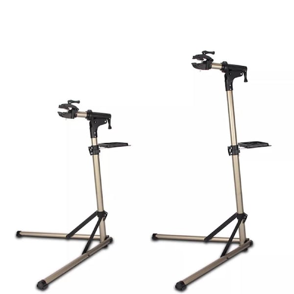 Pro Adjustable Bike Repair Stand MTB Bicycle Rack Maintenance Workstand W/ Tray