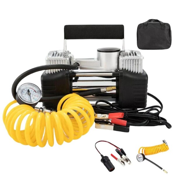 12V 150PSI Car Air Compressor Portable Tyre Deflator Inflator Pump 4WD Car Truck