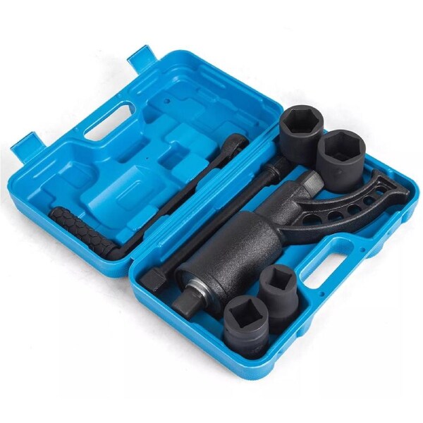 Torque Multiplier Wheel Nut 1:64 Socket Crack Wrench Tool Set Ratio Truck
