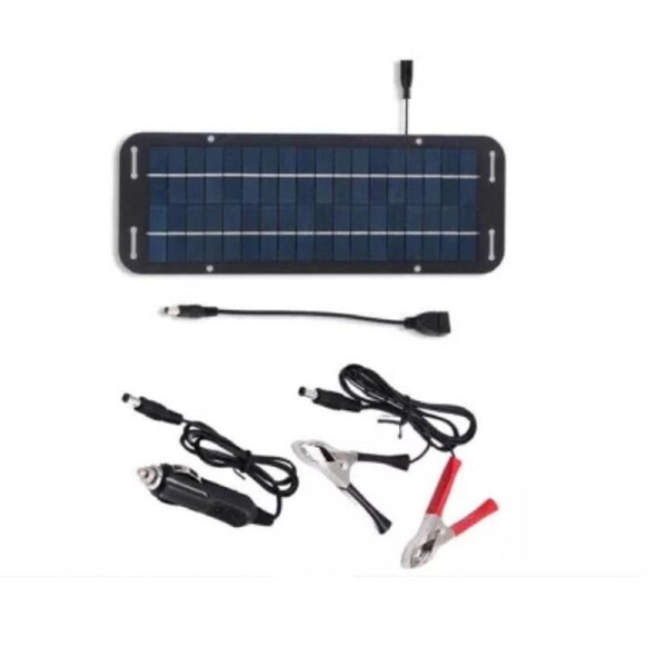 60W Solar Panel Trickle Battery Charger For Caravan Car Van Boat Kit
