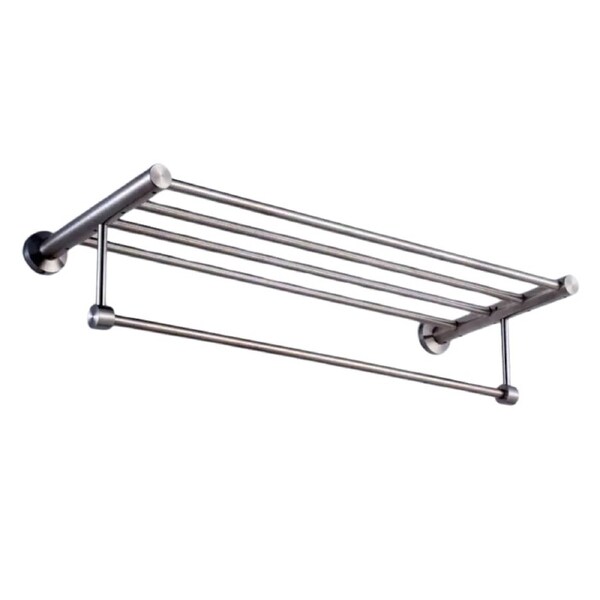 High-grade Pure 304 Stainless Steel Towel Rack Wall Mounted With ...