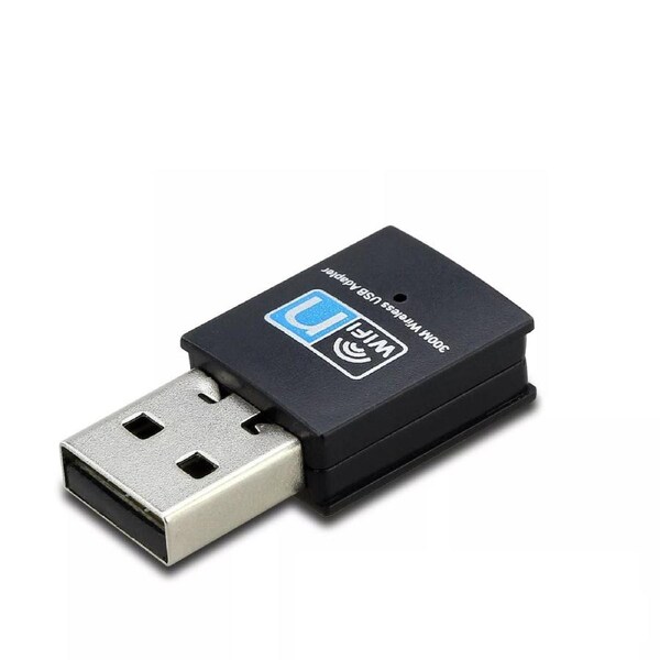 USB WiFi Wireless N 300M Adapter Wi-Fi Dongle High Signal Gain 802.11n/g/b