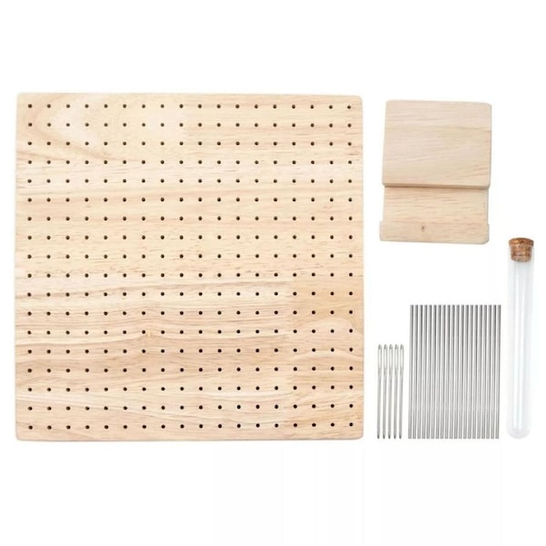 Crochet Blocking Board with 25 Pins for Knitting Crocheting