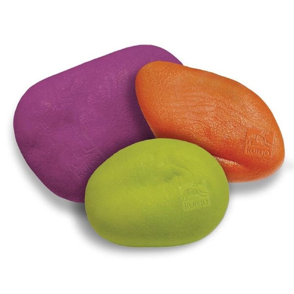 Kurgo® Skipping Stones Floating Fetch Dog Toy - Assorted 3PK POG30-17652