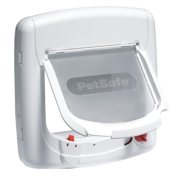 PetSafe® Staywell® Deluxe Magnetic Cat Flap - White 400EF