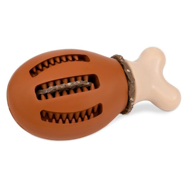 PetSafe® Busy Buddy® Chompin€™ Chicken Treat Ring Dog Toy BB-CHICKEN-SM-19