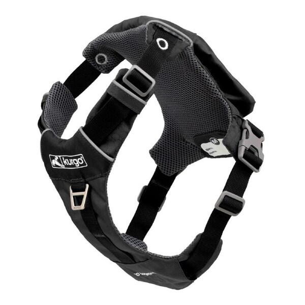 Kurgo® Stash n' Dash Harness - Black MD POG30-17265